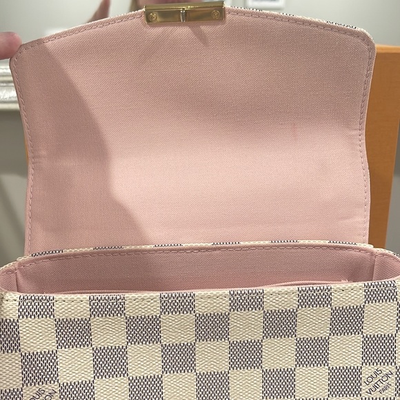 Louis Vuitton Croisette Handbag Blue Damien Azur - Picture 7 of 13